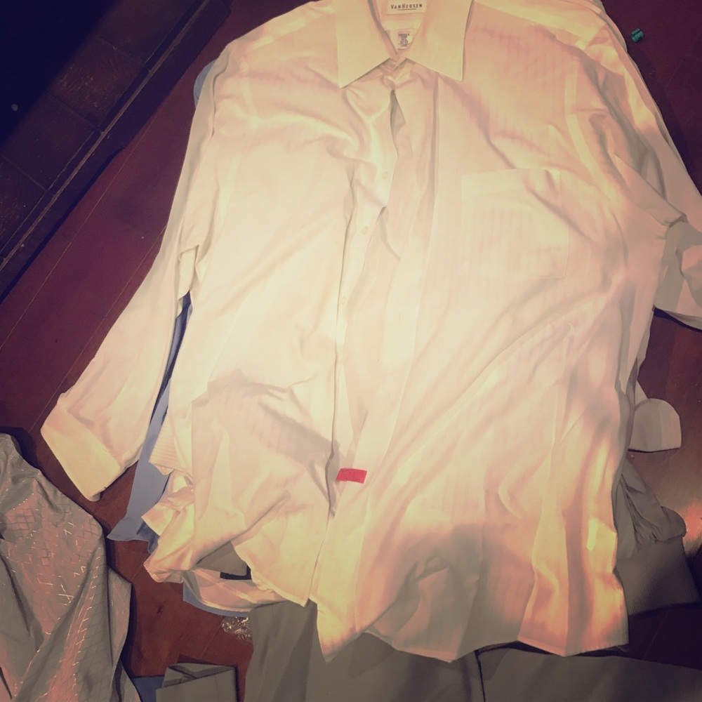 10 pants, 13 shirts, brand new with tags still on